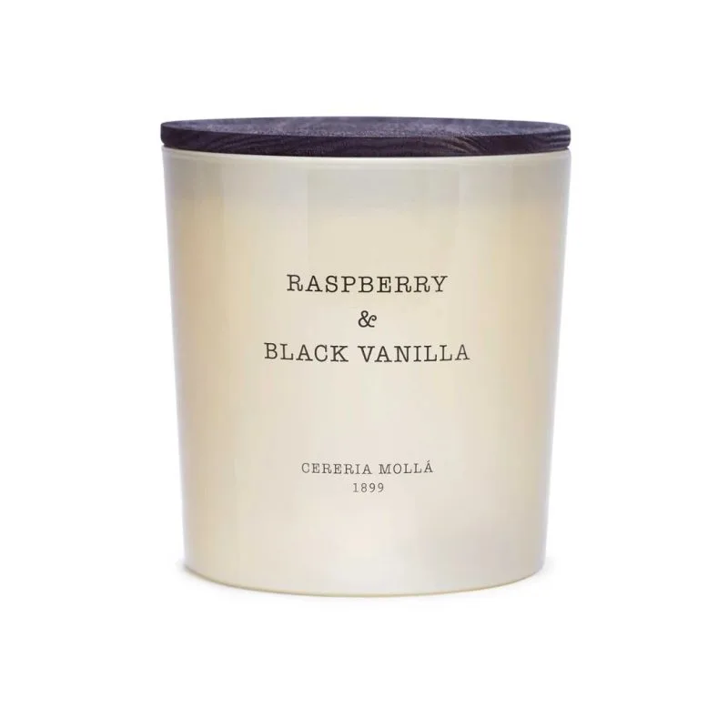 "Cereria Molla" žvakė "Raspberry&Black Vanilla", 230g
