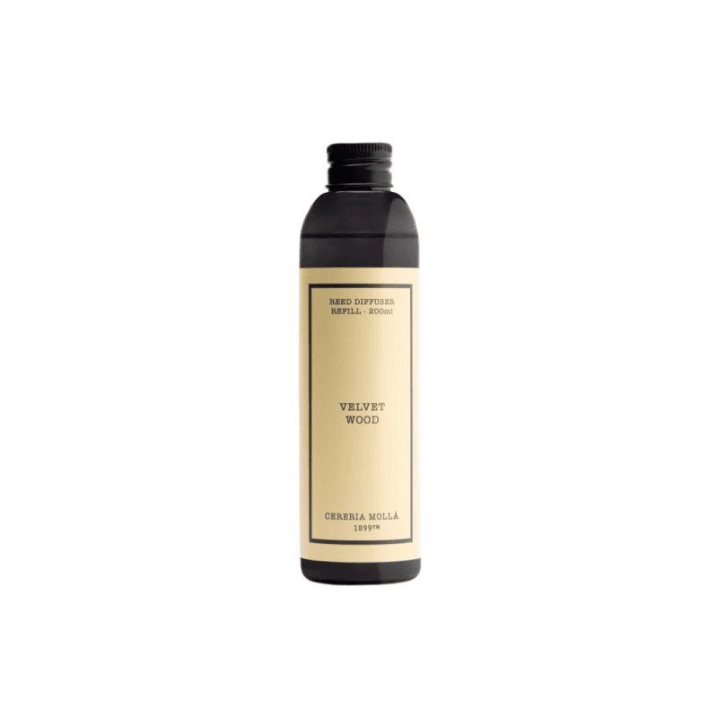 "Cereria Molla" namų kvapų papildymas "Velvet wood", 200 ml