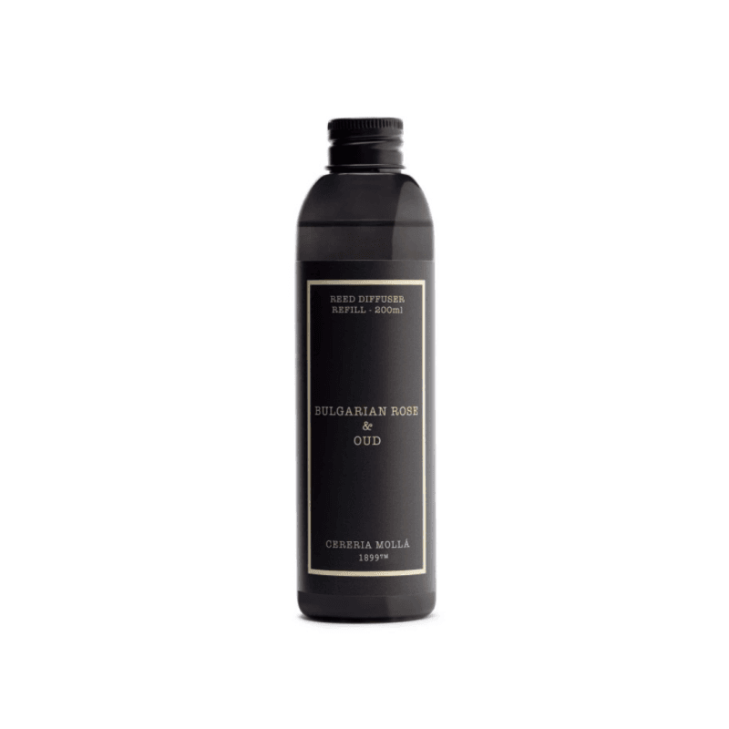 "Cereria Molla" namų kvapų papildymas "Bulgarian rose & oud", 200 ml