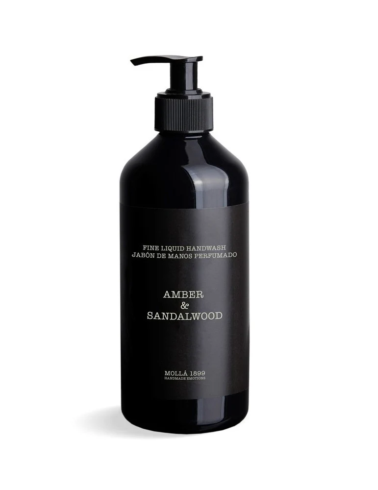 Cereria Molla skystas muilas Amber & sandalwood, 500 ml