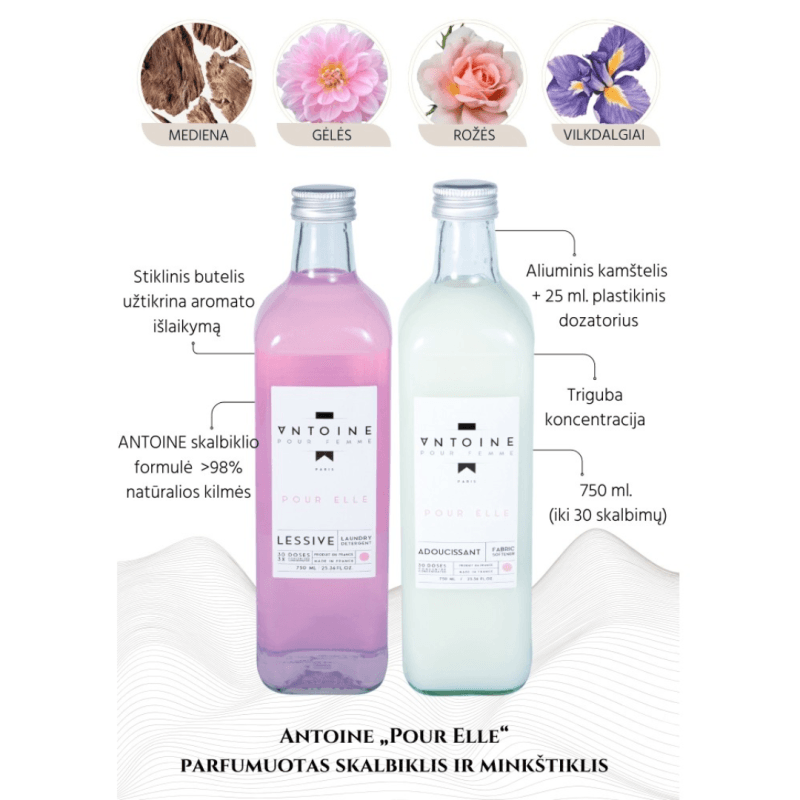 ANTOINE Minkštiklis POUR ELLE, 750 ml