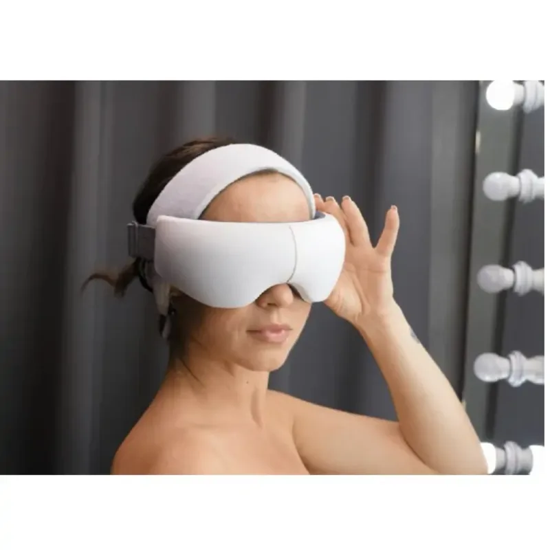 Presoterapijos akiniai akių procedūroms Be Osom Presotherapy Glasses BEOSOMB26WH, masažiniai, balti