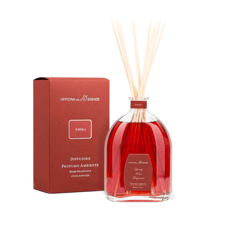 OFFICINA DELLE ESSENZE namų kvapų difuzorius "Ambra" (250 ml; 500 ml; 1250 ml)