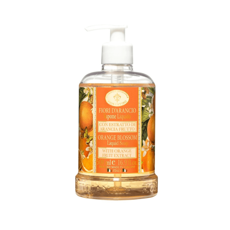 SAPONIFICIO ARTIGIANALE FIORENTINO apelsinų žiedų aromato muilas, 500 ml