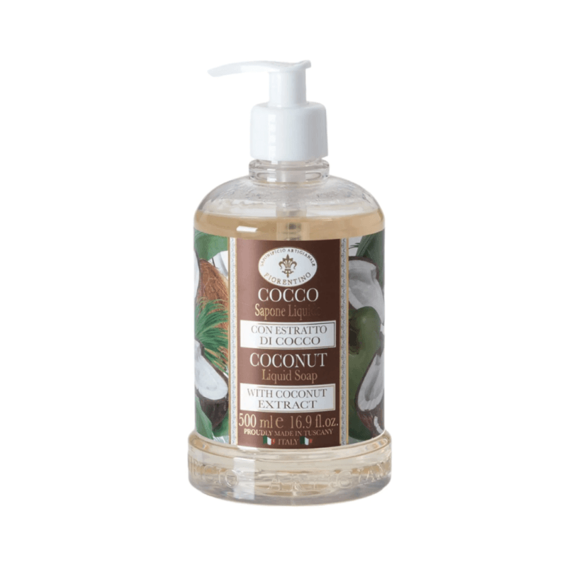 SAPONIFICIO ARTIGIANALE FIORENTINO kokosų aromato muilas, 500 ml