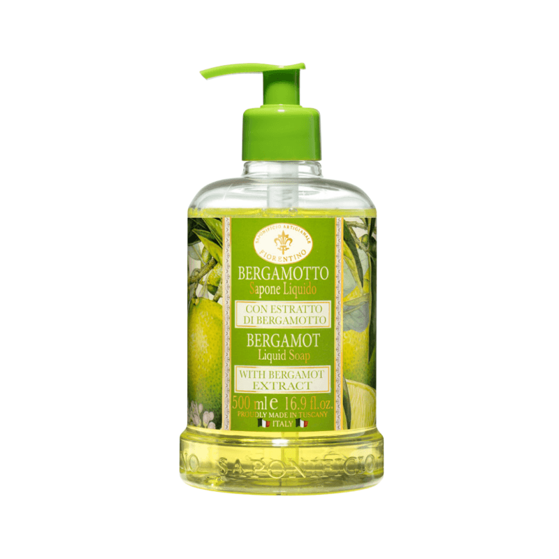SAPONIFICIO ARTIGIANALE FIORENTINO bergamotės aromato muilas, 500 ml