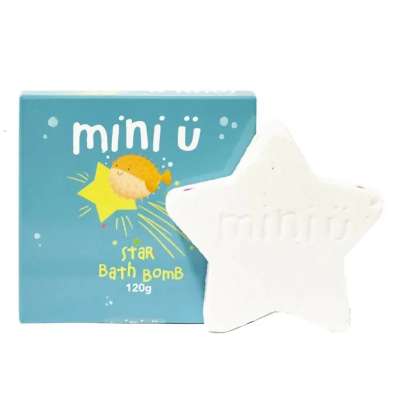 Mini-U "Star" vonios bomba vaikams, 120g