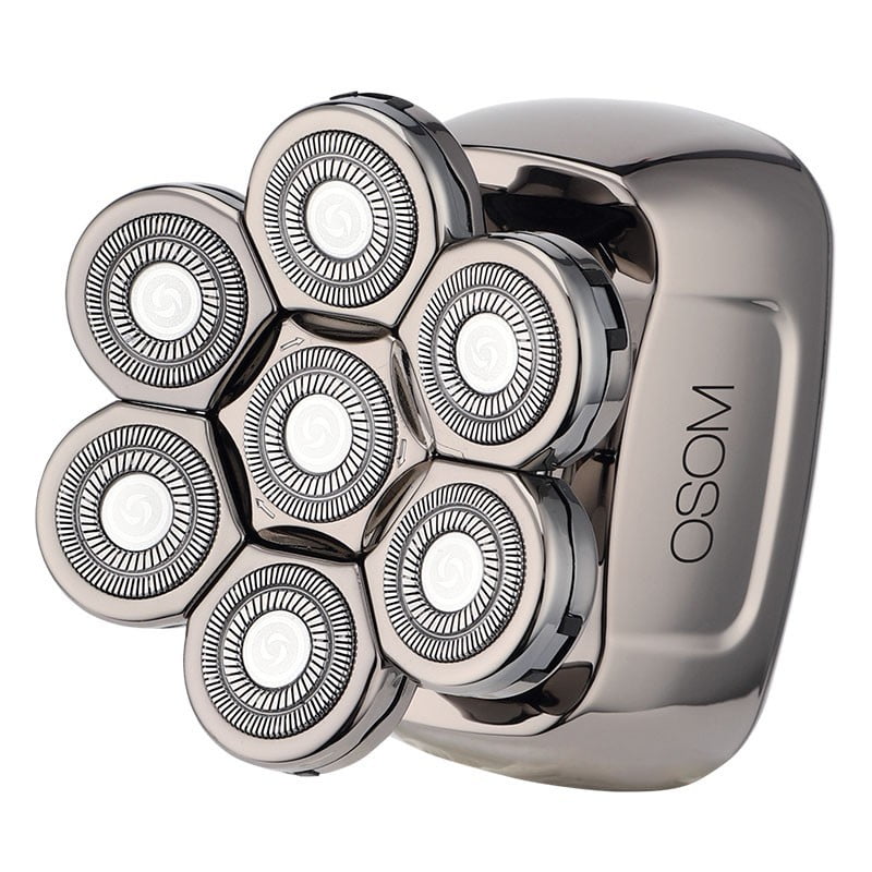 Įkraunama daugiafunkcinė barzdaskutė su magnetiniu įkrovimo stoveliu OSOM Men Care Electric Beard & Head Shaver OSOM6269v
