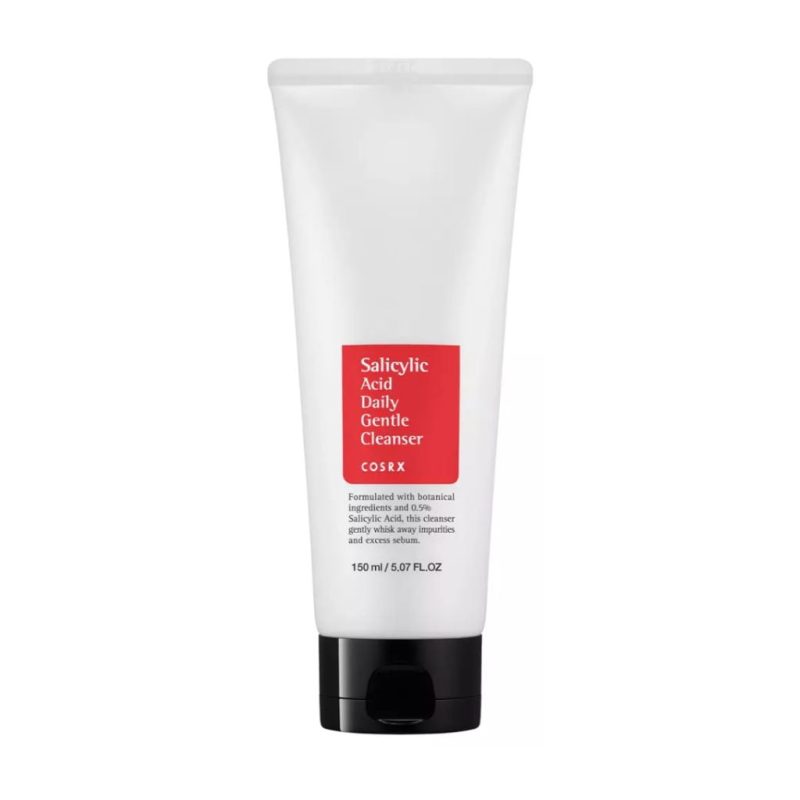 COSRX Salicylic Acid Daily Gentle Cleanser kasdienis veido prausiklis, 150ml