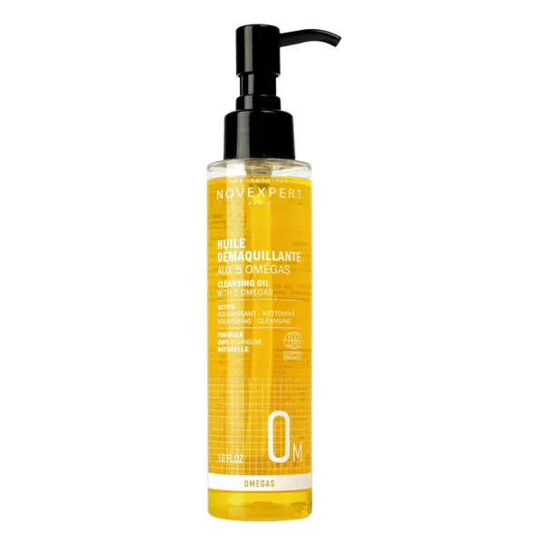 NOVEXPERT aliejinis makiažo valiklis su Omega, 150ml