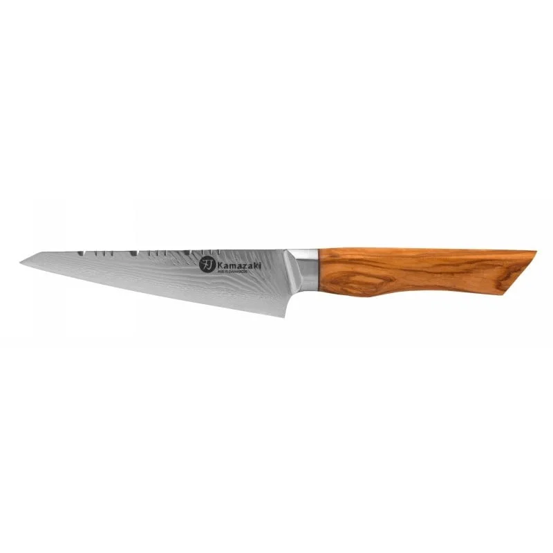 Damasko plieno Kamazaki Universalus peilis KZI305KN, 15 cm