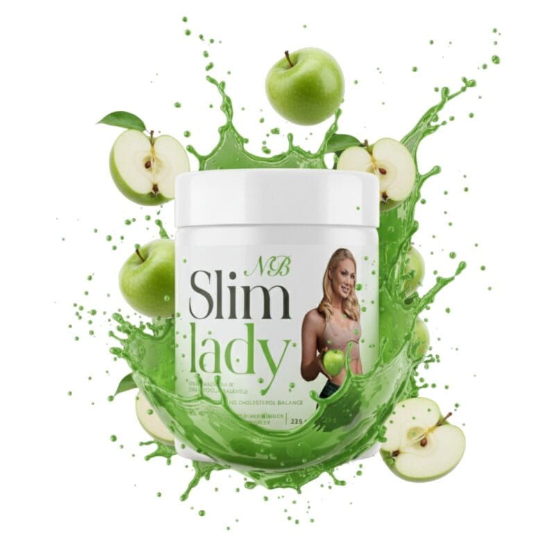 SLIM LADY – Obuolių skonio skaidulų kompleksas 225 g
