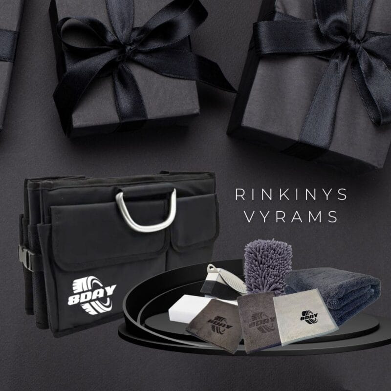 8Day Automobilio rinkinys tvarkos mylėtojui