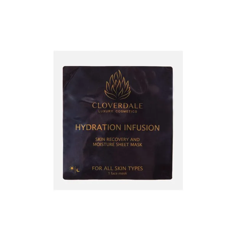 Cloverdale HYDRATION INFUSION drėkinanti veido kaukė