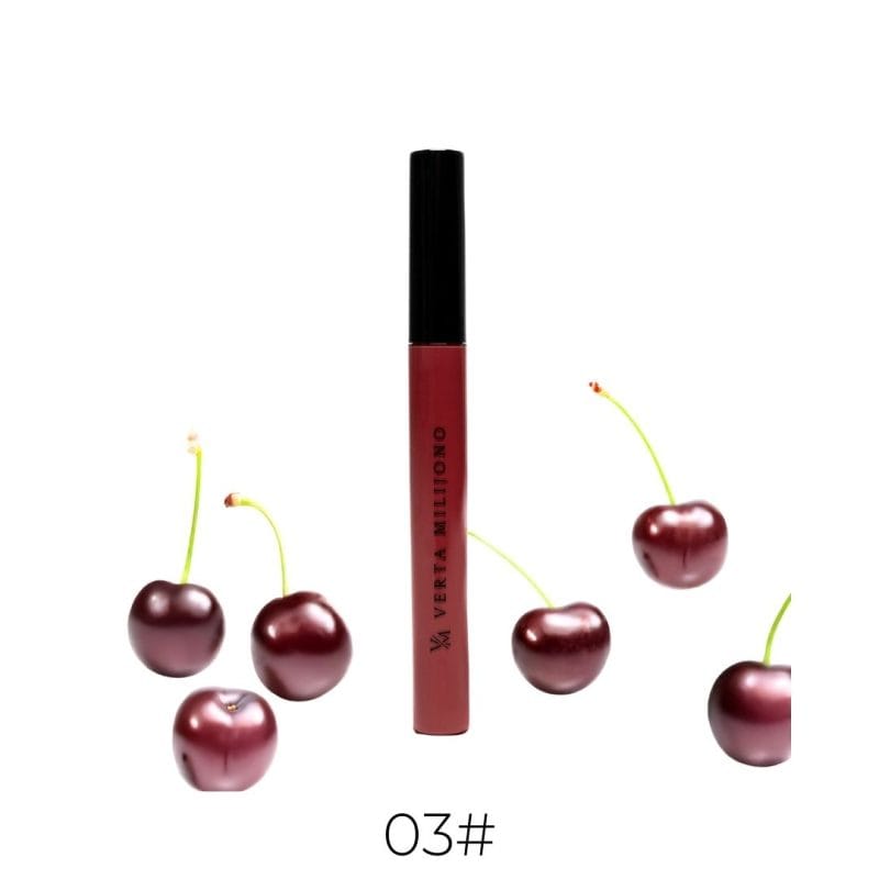 VERTA MILIJONO LIQUID MATT LIPSTICK Skysti matiniai lūpų dažai, 9ml, 03 LOVELY PINK