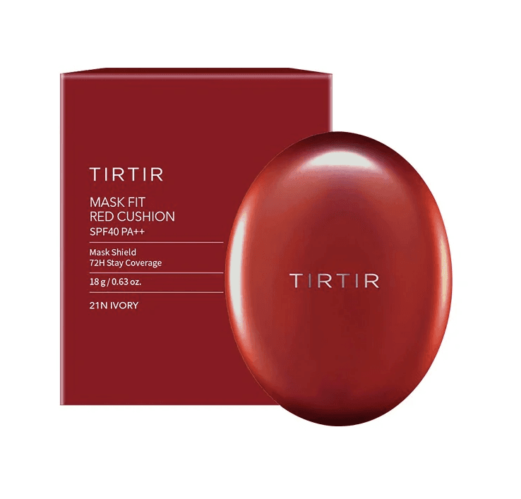 TIRTIR Mask Fit Red Cushion 21N Ivory – Kompaktinis Makiažo Pagrindas (Kušonas)