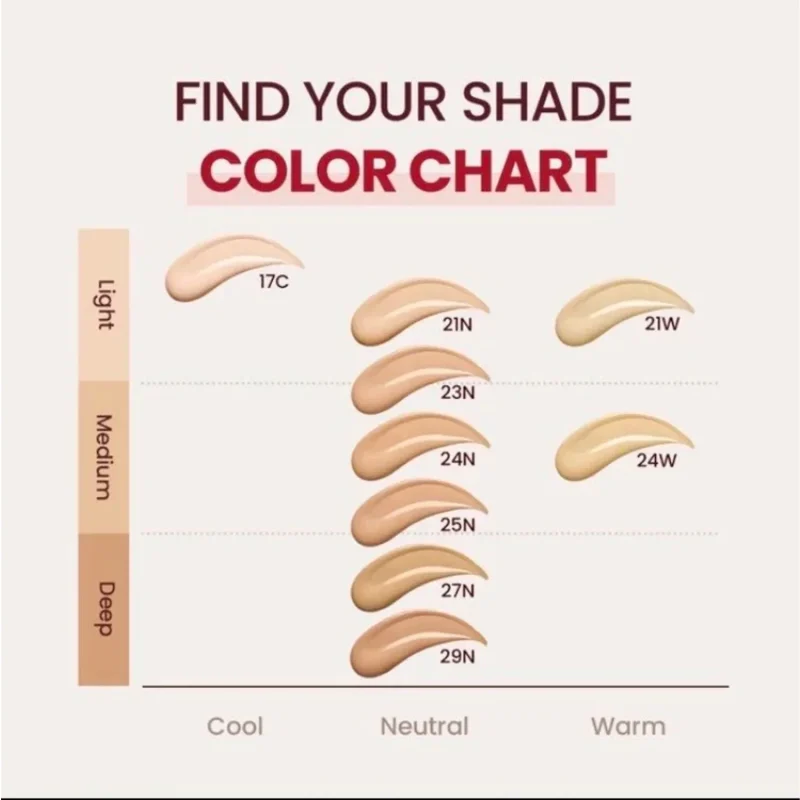 TIRTIR Mask Fit Red Cushion 23N SAND – Kompaktinis Makiažo Pagrindas (Kušonas)