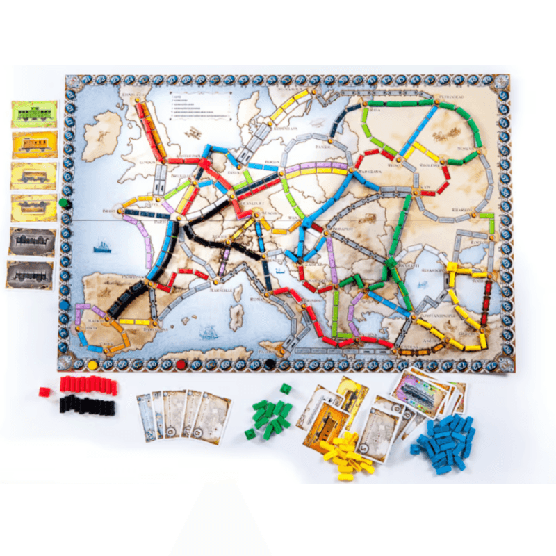 Stalo žaidimasTicket to ride: Europe