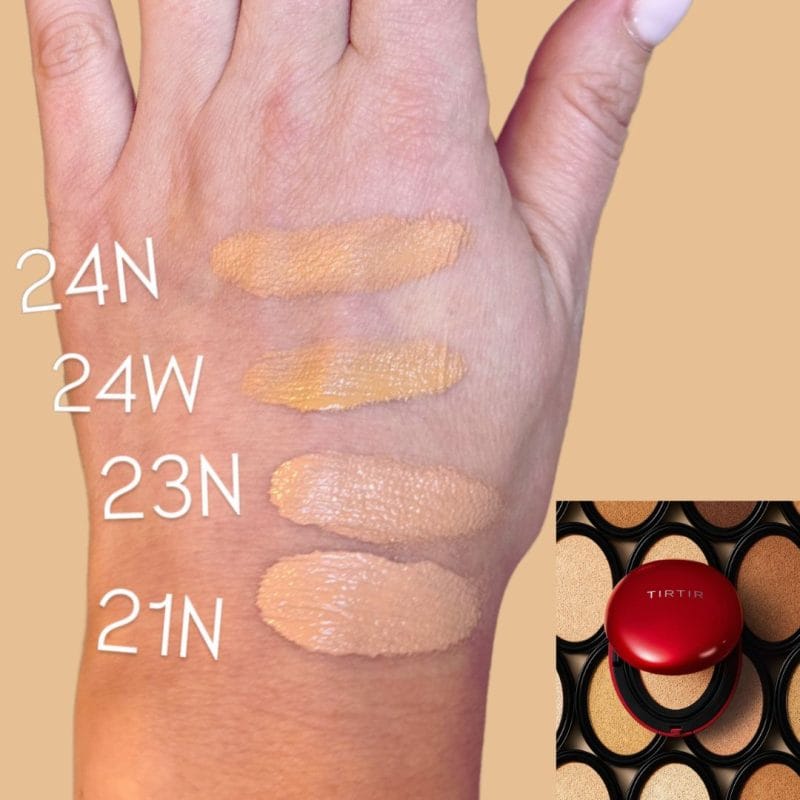TIRTIR Mask Fit Red Cushion 23N SAND – Kompaktinis Makiažo Pagrindas (Kušonas)
