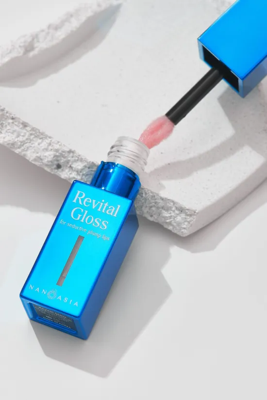 Nanoasia Lūpų blizgis “Revital Gloss For Seductive Plump Lips”, 6ml