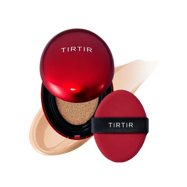 TIRTIR Mask Fit Red Cushion 23N SAND – Kompaktinis Makiažo Pagrindas (Kušonas)
