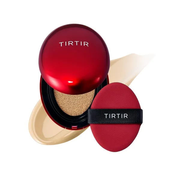 TIRTIR Mask Fit Red Cushion 24W SOFT BEIGE – Kompaktinis Makiažo Pagrindas (Kušonas)