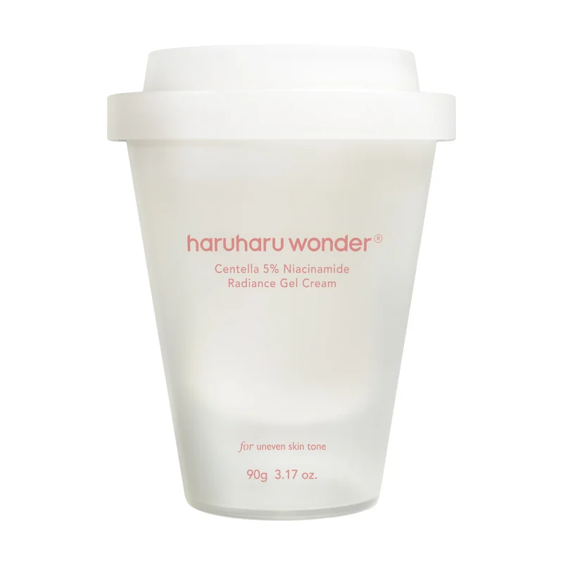 Haruharu Wonder Centella 5% Niacinamide Radiance Gel Cream gelinis kremas su centele ir nikotinamidu odos švytėjimui užtikrinti, 90g