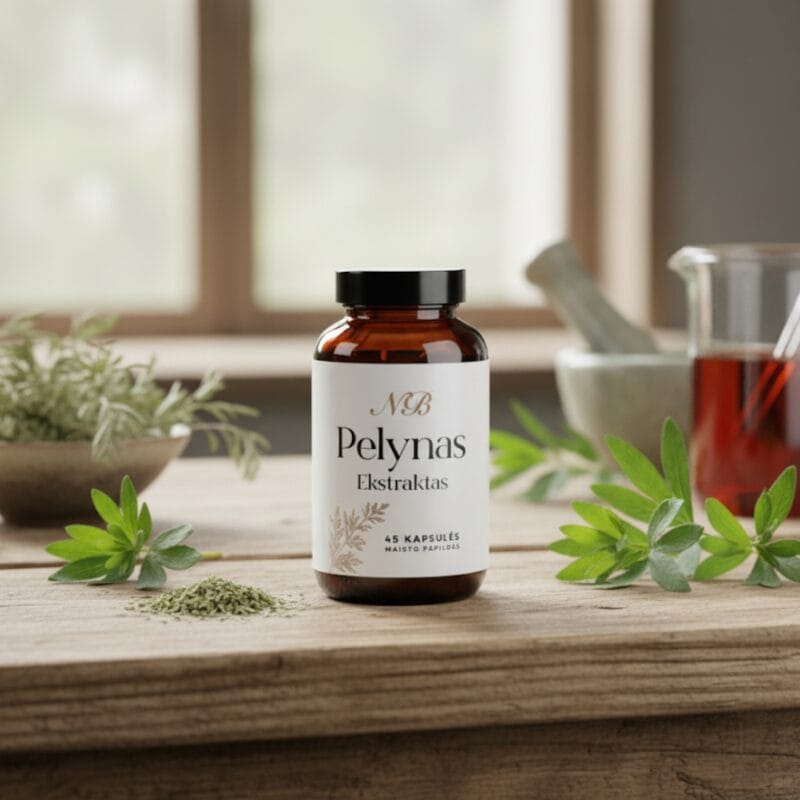 Home by NB Pelyno Ekstraktas, 45 kapsulės