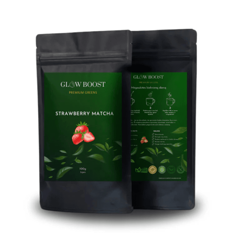 Glow Boost BRAŠKINĖ MATCHA, 100 g