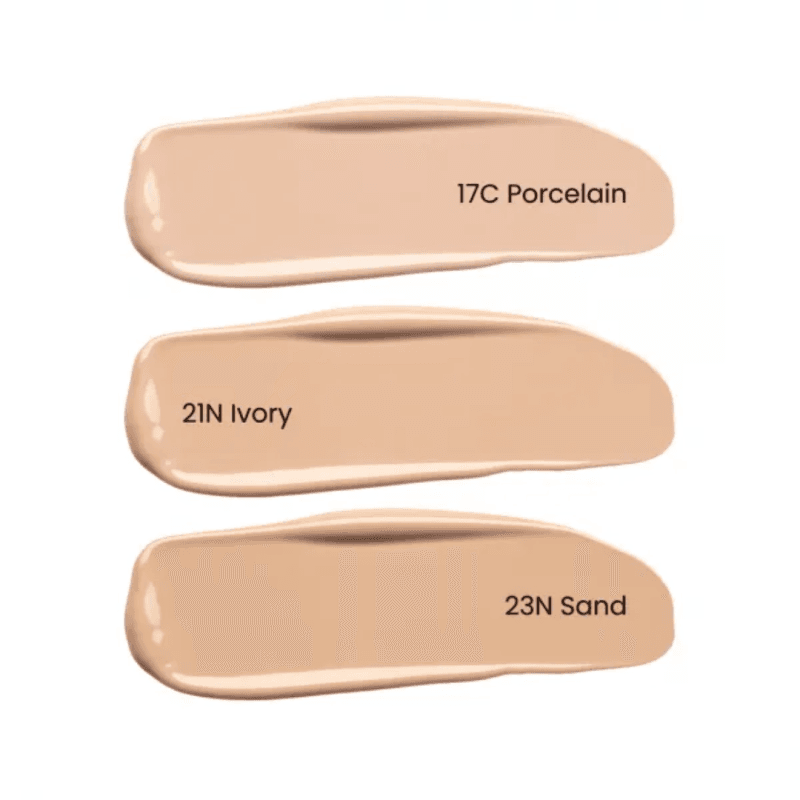 TIRTIR Mask Fit Red Cushion 17C PORCELAIN - Kompaktinis Makiažo Pagrindas (kušonas), 18g