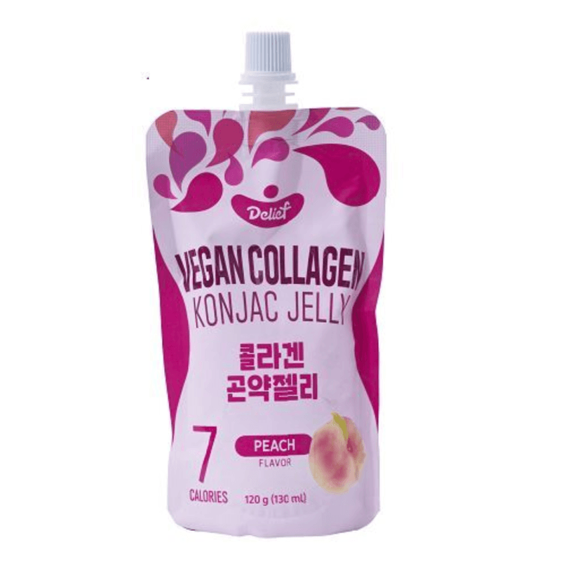 Delief veganiška kolageno želė persikų skonio, 120