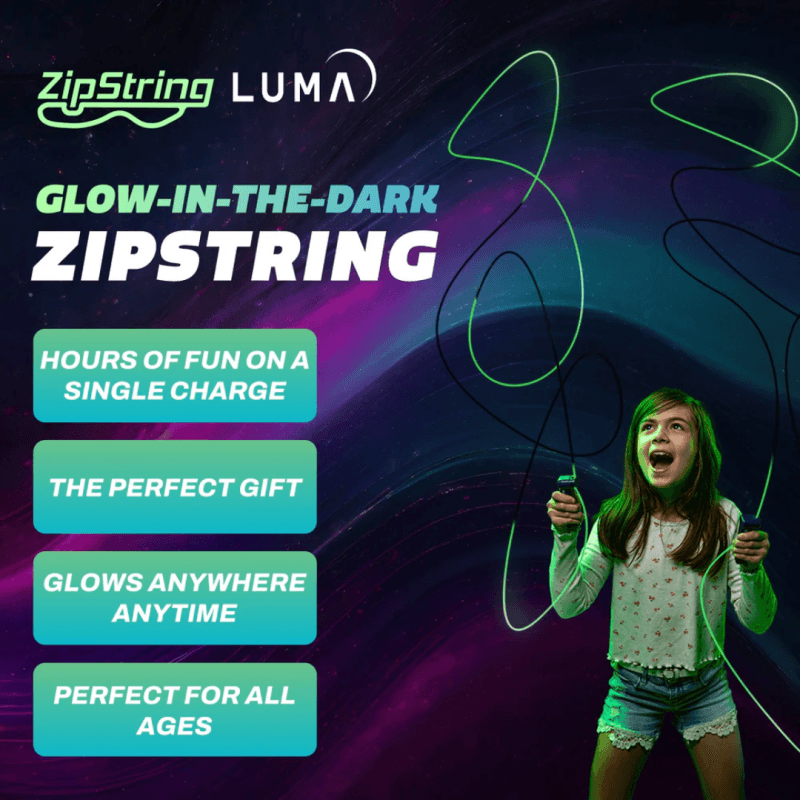ZipString Luma Lightning Pack virvučių rinkinys, 3vnt