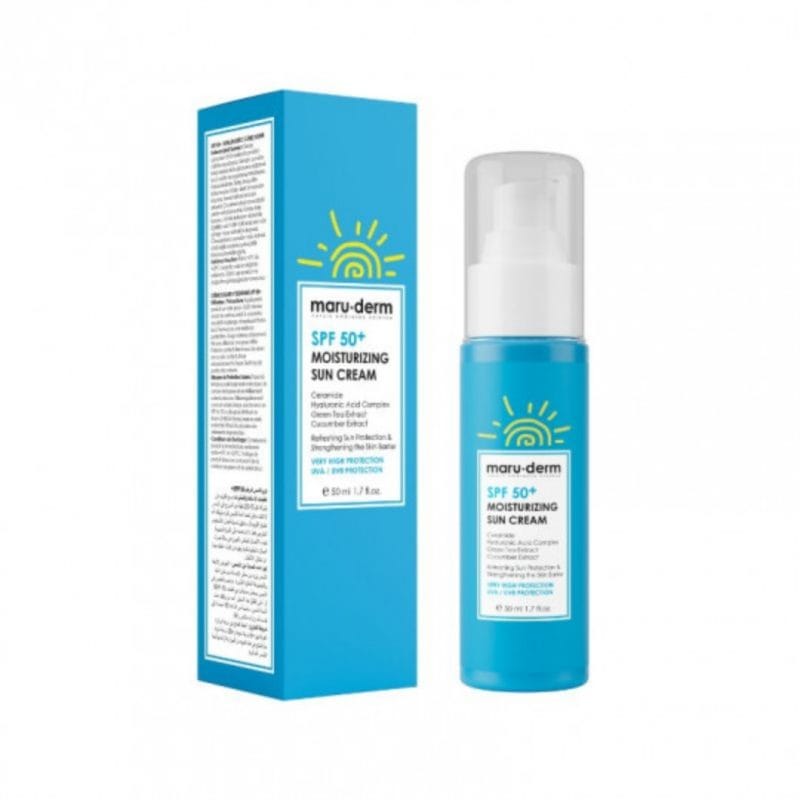Maruderm apsauginis kremas nuo <br> saulės drėkinamasis <br>SPF 50+, 50 ml