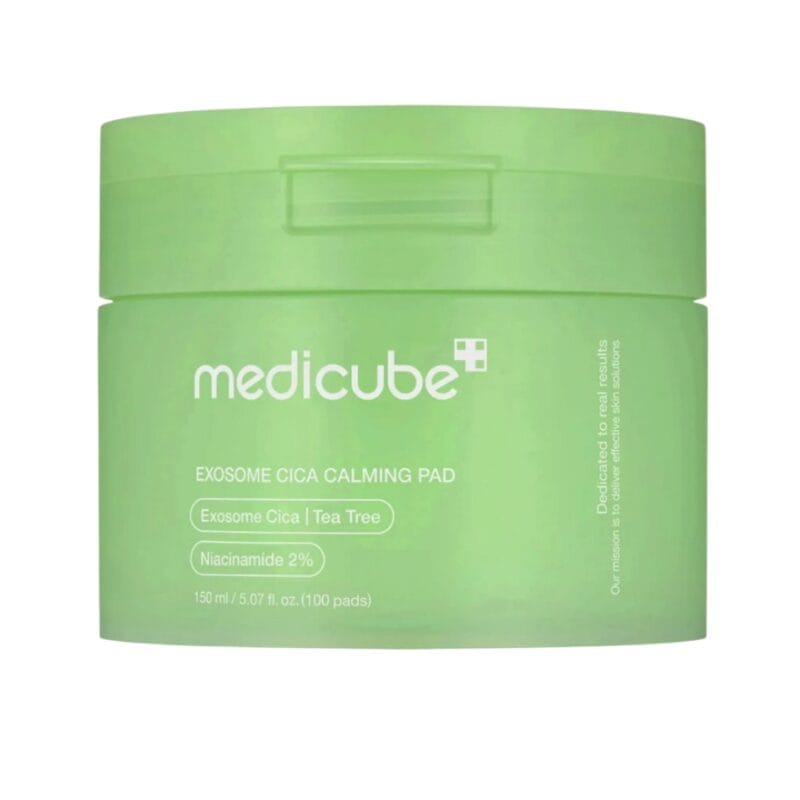 Medicube Exosome Cica Tea Tree raminantys toniko padeliai jautriai odai, 100 vnt