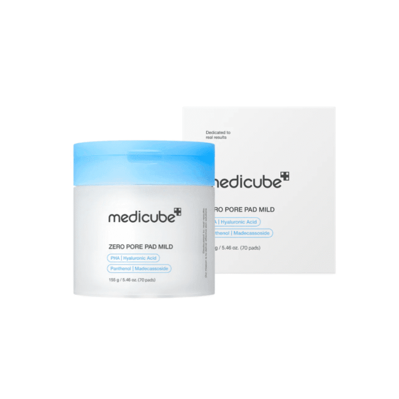 Medicube Zero Pore Pad Mild švelnūs tonizuojamieji veido padeliai, 70 vnt.