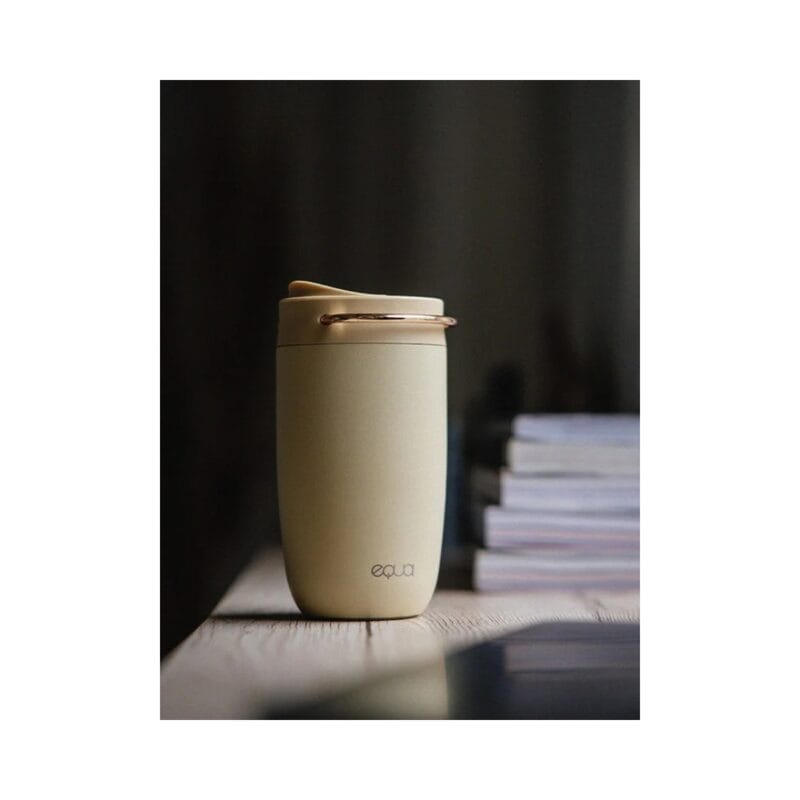 EQUA kreminis termo puodelis, 300 ml