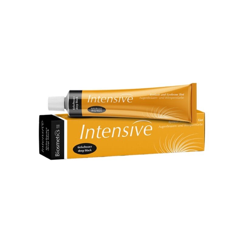 Intensive antakių ir blakstienų dažai ryškiai juodi DEEP BLACK, 20ml
