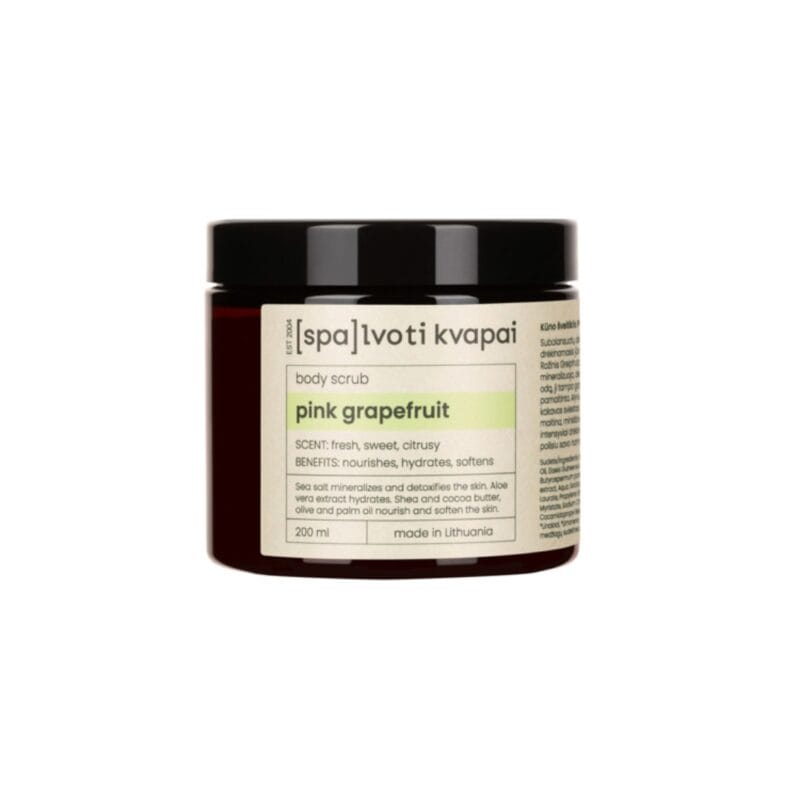 SPALVOTI KVAPAI kūno šveitiklis Pink Grapefruit, 200ml