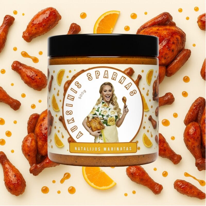 Natalijos Marinatas "AUKSINIS SPARNAS", 500g