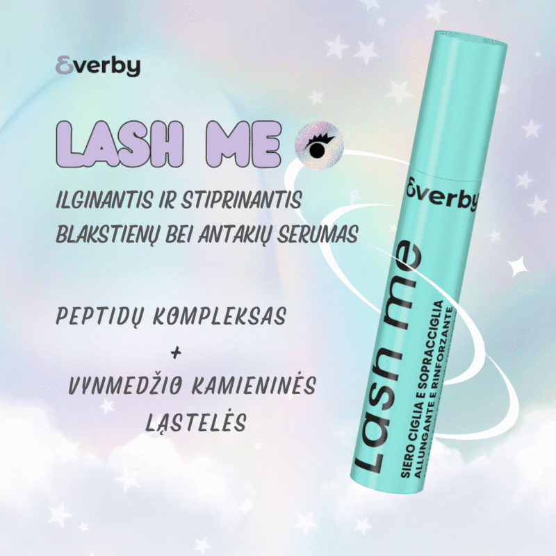 EVERBY Lash me blakstienų ir antakių serumas 3.5ml
