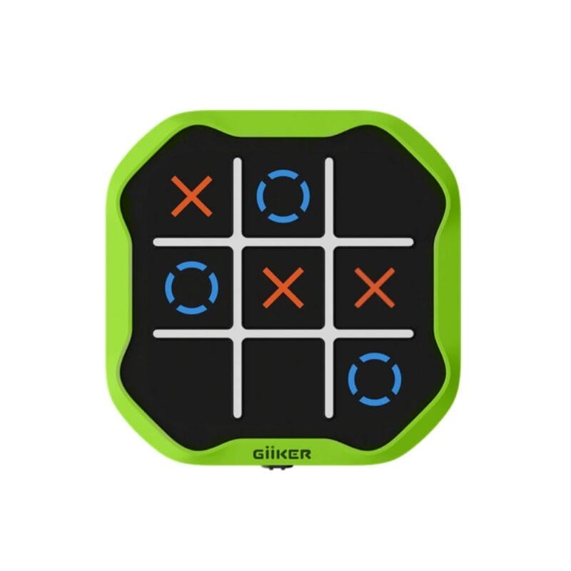 GIIKER Kryžiukų-nuliukų interaktyvi konsolė susikaupimui ir atminčiai gerinti, Žalia