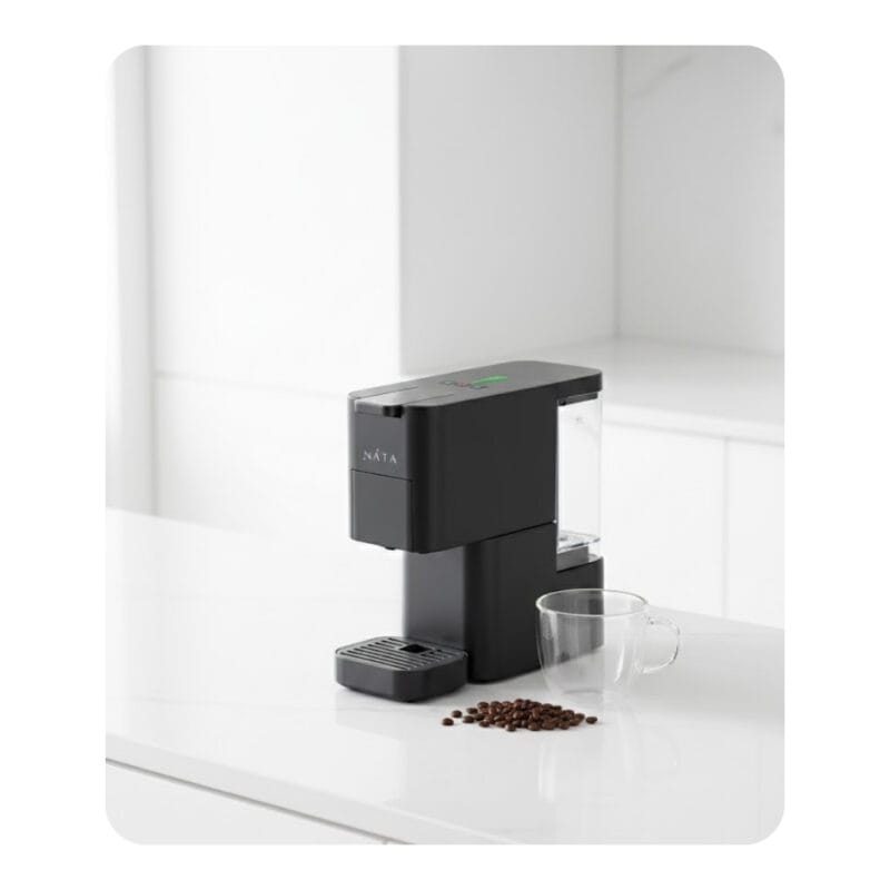 NATA TRIO Kavos aparatas NT-K300B NÁTA TRIO Kapsulinis Kavos Aparatas "3in1", juodas, NT-K300B