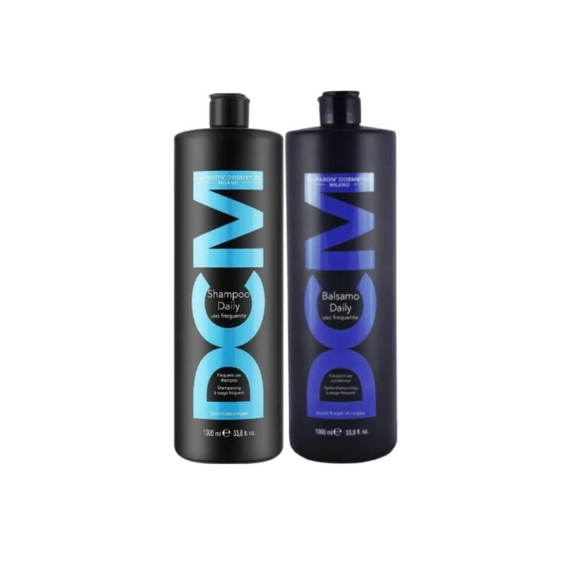 DCM PERFECT kasdieninio šampūno ir kondicionieriaus rinkinys, 2 x 1000ml