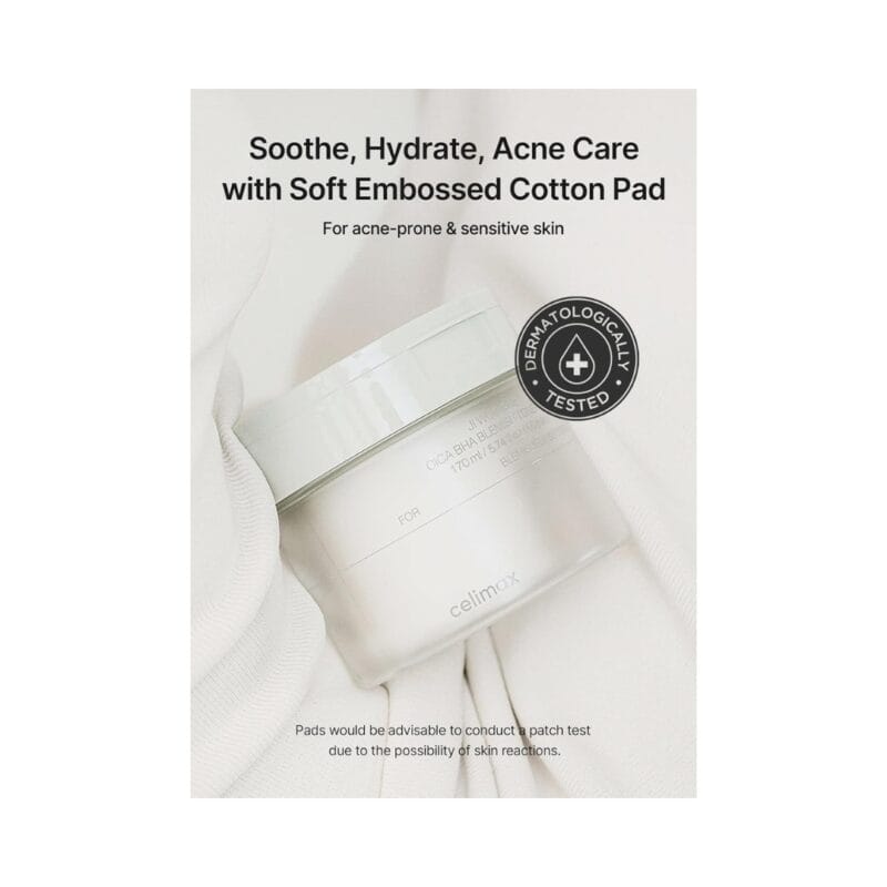Celimax Ji Woo Gae CICA BHA Blemish toniko padeliai, 60vnt