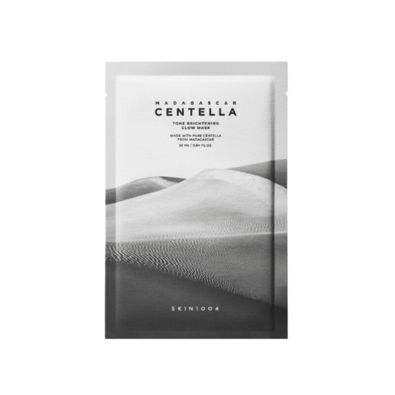 SKIN1004 Centella Tone Brightening Glow Mask skaistinanti lakštinė veido kaukė, 1vnt