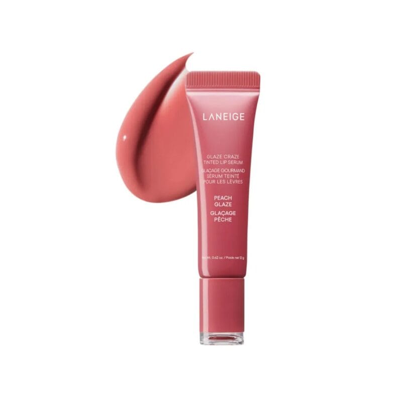 LANEIGE PEACH GLAZE Lūpų blizgis,12g