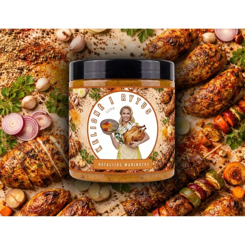Natalijos Marinatas „KELIONĖ Į RYTUS”, 500g