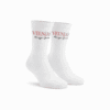 ,,VELNIAS Manyje Gyvena” merčas baltos moteriškos kojinės EU 36-41